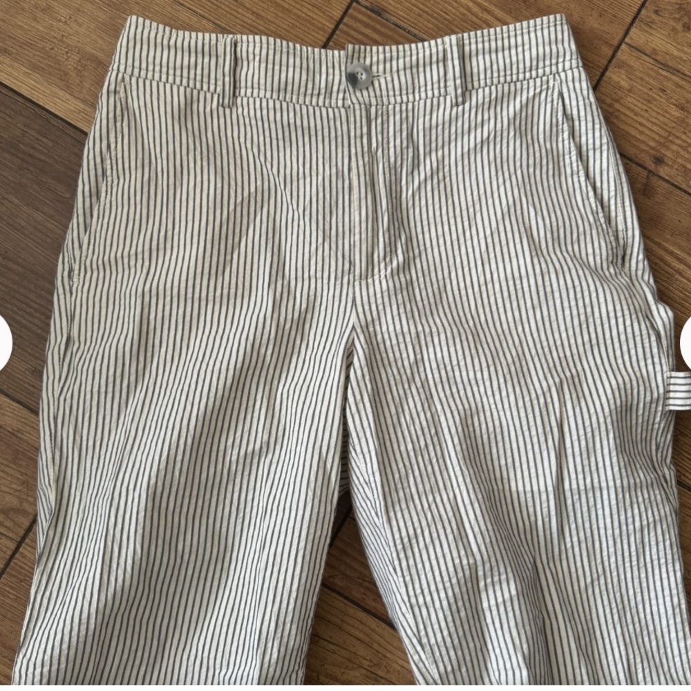 Zara stripped cargo pants - Picture 1 of 7